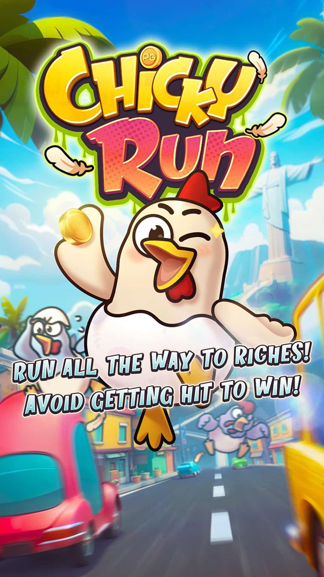 chicky run splash screen en