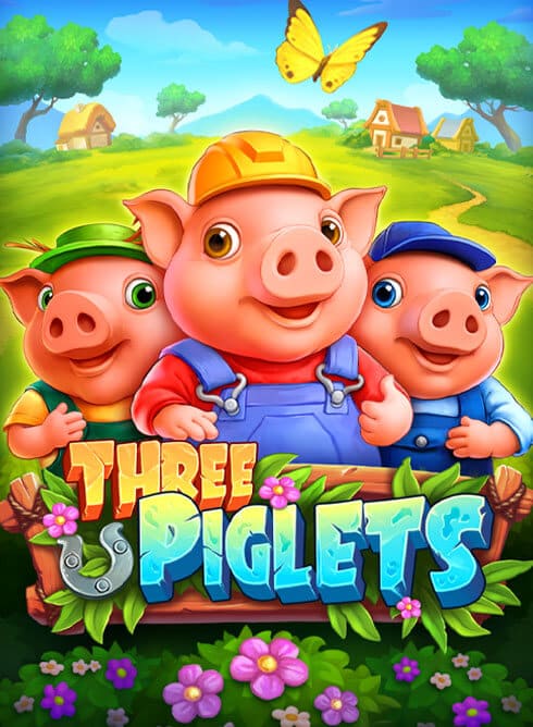 three piglets